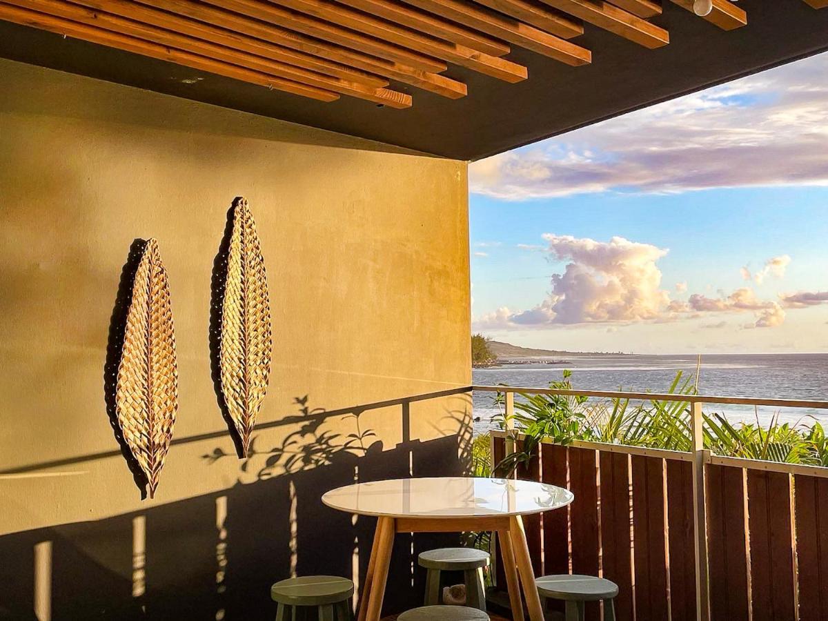Le Petrel Bleu - Appartement Sur La Plage Des Tortues A Saint-Leu Ngoại thất bức ảnh