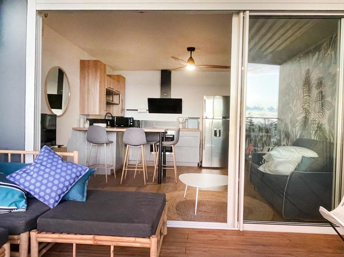 Le Petrel Bleu - Appartement Sur La Plage Des Tortues A Saint-Leu Ngoại thất bức ảnh